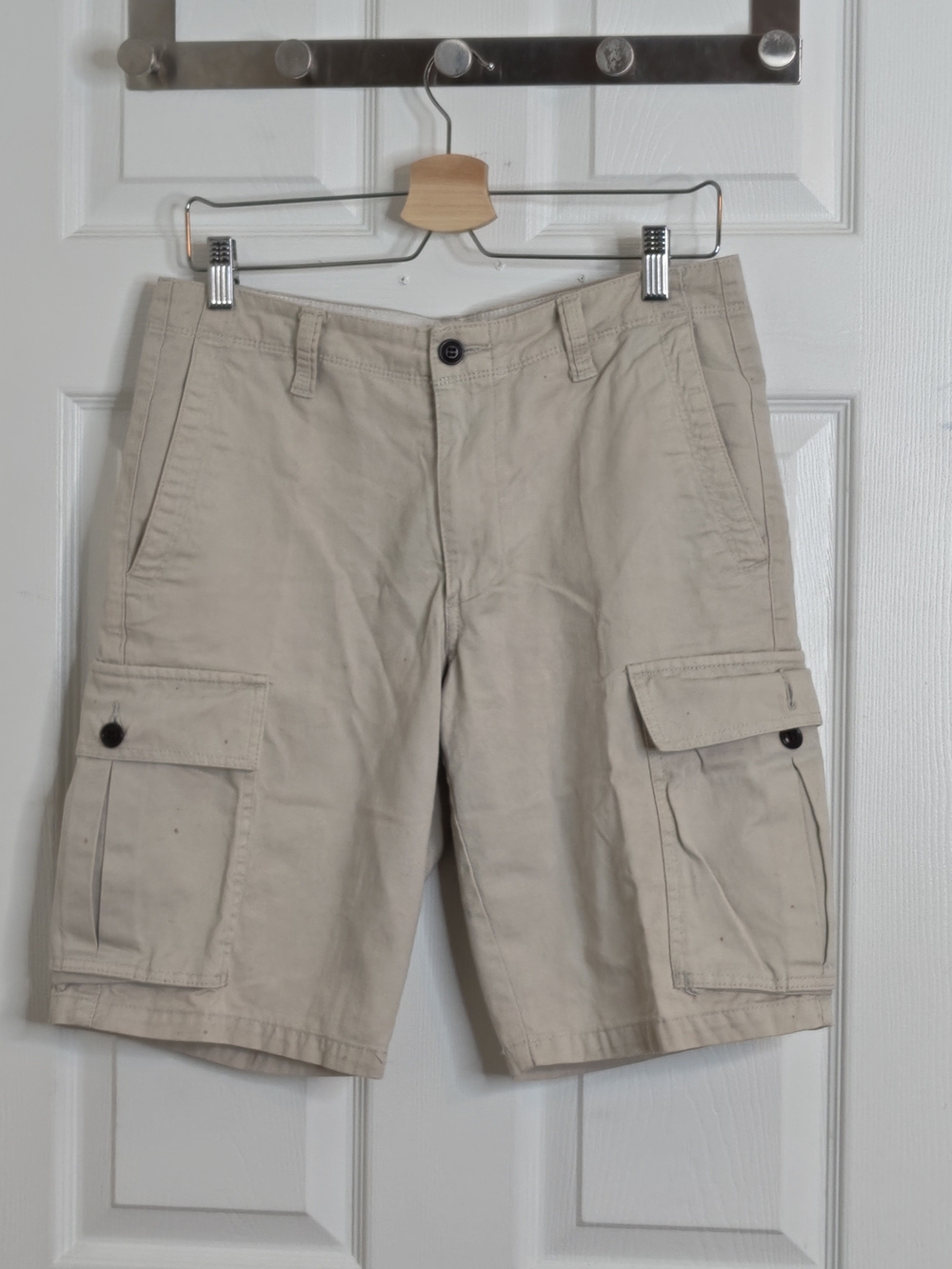 Dockers Beige Cotton Shorts